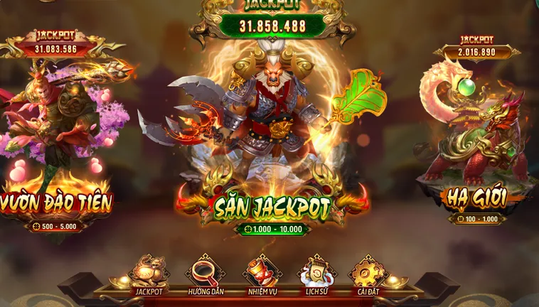 Bắn Cá Tây Du Tại IWin Club Khám Phá Kho Báu Thần Thoại