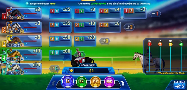 Đua Ngựa Tại IWin Club Hướng Dẫn Cách Chơi Và Mẹo Đặt Cược Thắng