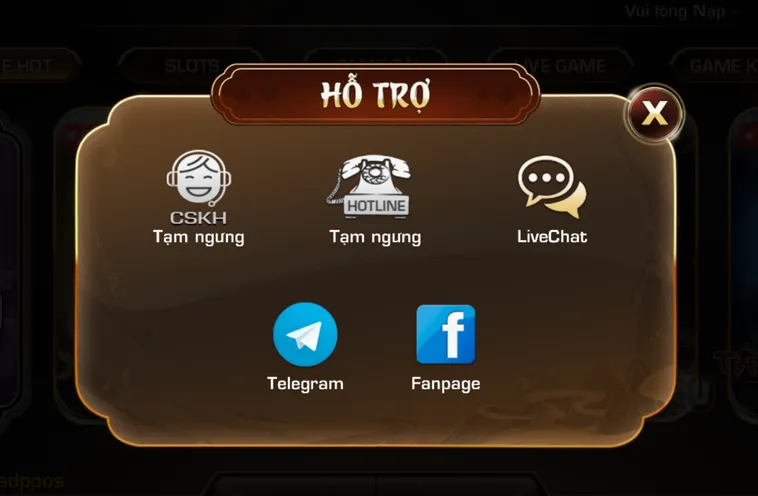 Đội Ngũ Hỗ Trợ Đa Kênh - Chuyên Nghiệp - Uy Tín - Sẵn Sàng Trợ Giúp Người Chơi 24/7