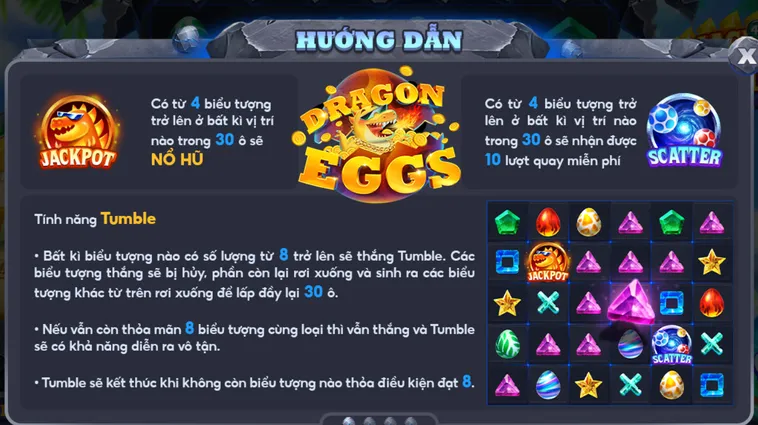 Trải Nghiệm Nổ Hũ Dragon Eggs Tại Iwin Club Với Cốt Truyện Kịch Tính Đỉnh Cao
