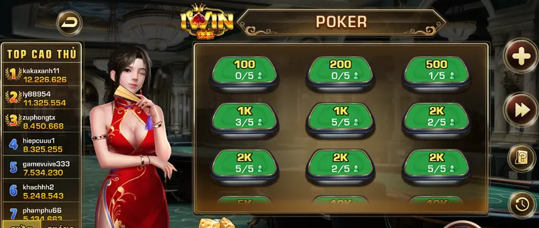 Chinh Phục Đỉnh Cao Poker Tại IWin Club Với Chiến Thuật Đấu Trí Siêu Cấp