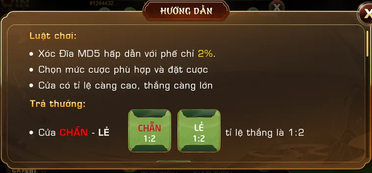 Hướng Dẫn Tham Gia Quay Xóc Đĩa Mini Tại IWin Club Siêu Tốc